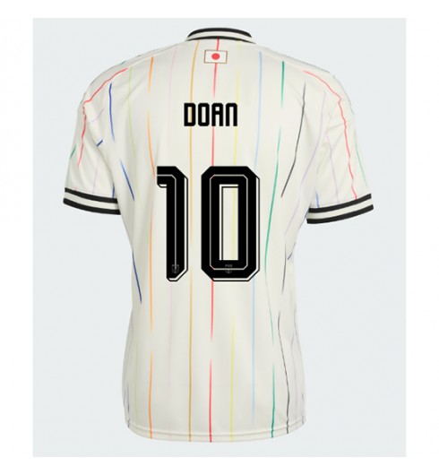 Japonsko Ritsu Doan #10 Venkovní Dres MS 2026 Krátký Rukáv Japonsko Ritsu Doan #10 Venkovní Dres MS 2026 Krátký Rukáv